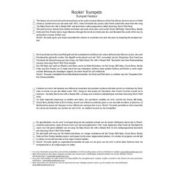 Rockin' Trumpets : Trumpet feature with optional Percussion